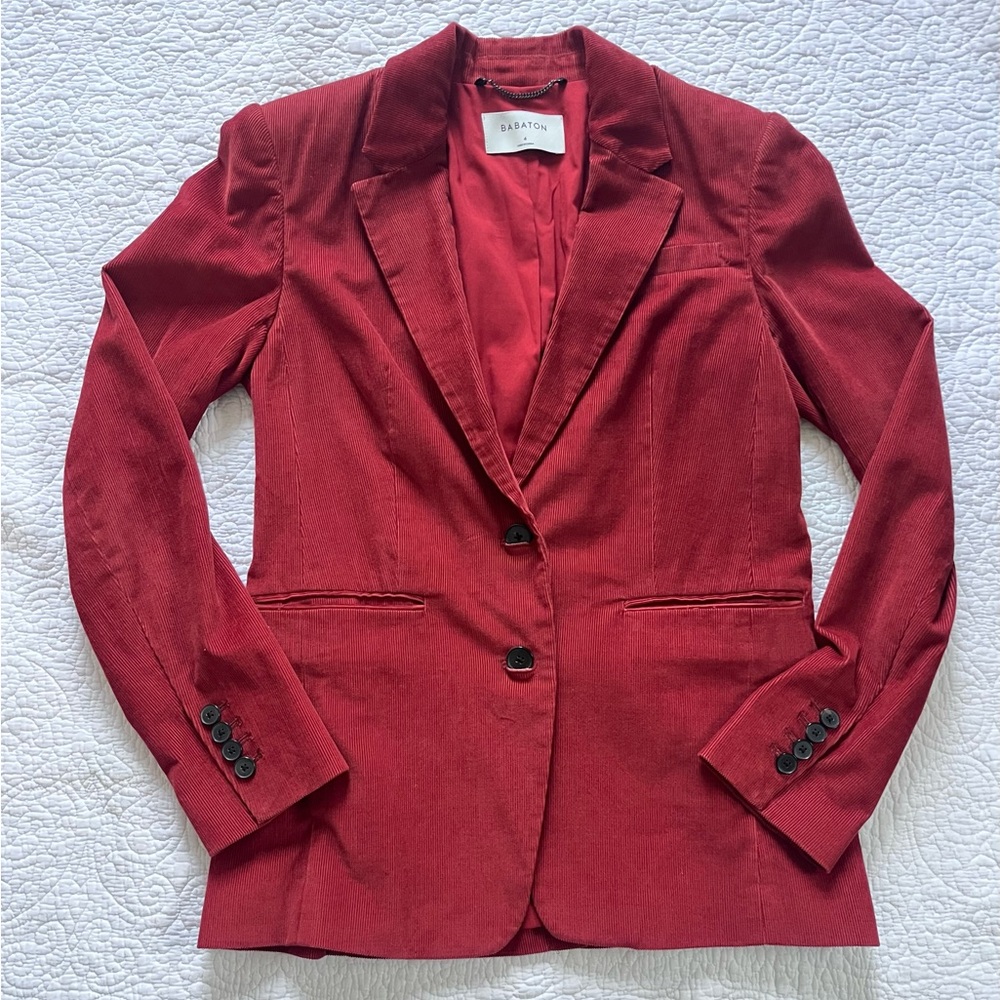 Aritzia Babaton Corduroy Blazer